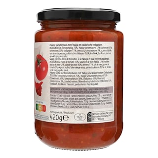 Delhaize | Sauce | Tomate | Nduja | Piquant 