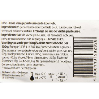 Delhaize | Brie | Mini portie 155 gr