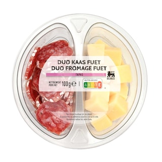 Delhaize | Apero | Duo kaas-fuet 