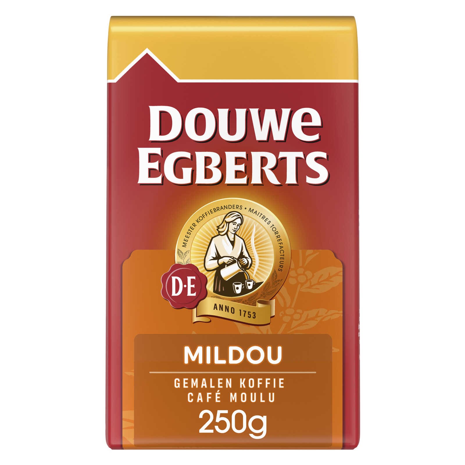 Douwe Egberts Koffie | Mildou | Aroma pack | Gemalen