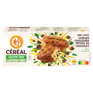 Céréal | Cakes | Mini | Chocolat | Sans gluten 