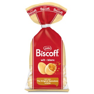 Biscoff | eitjes | Witte chocolade | Pasen 90 gr