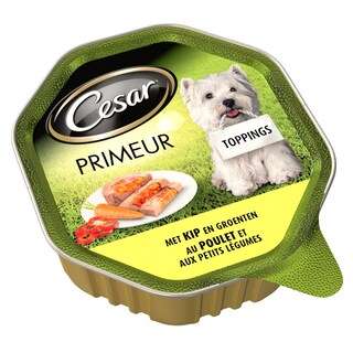 Cesar | Hondenvoeding | Primeur | Kip-Groenten 