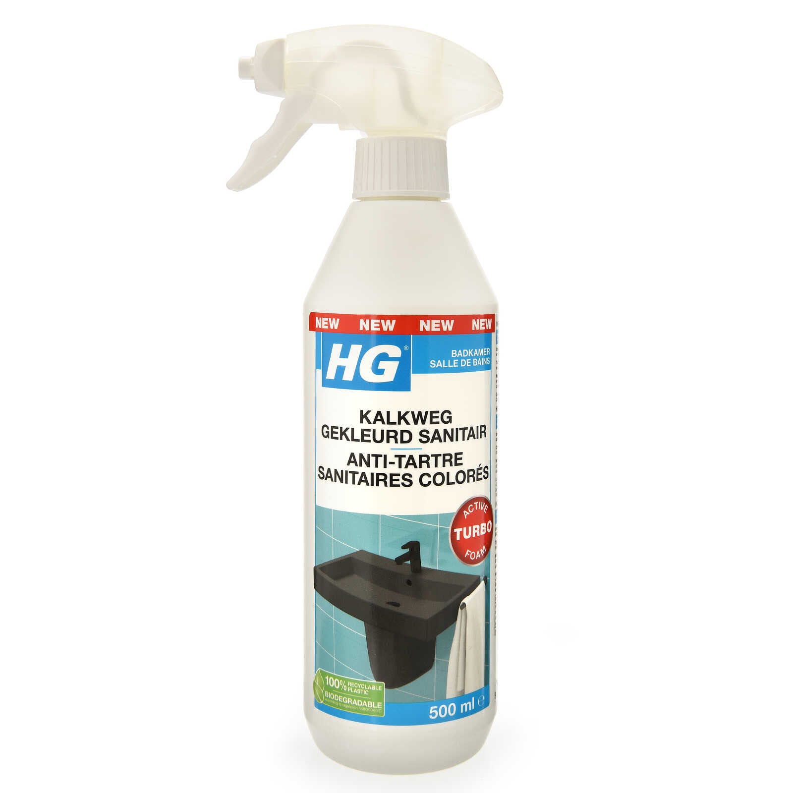 HG Kalkweg gekleurd sanitair