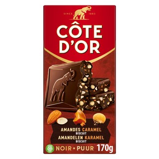 Côte d'Or | Chocolade | Karamel | Amandel | Koekje 170 gr
