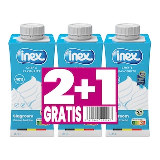 Inex | Crème 40% | 2+1 