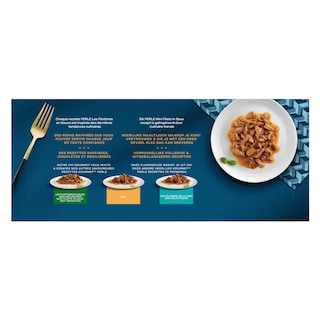 Gourmet | Perle | Aliment Chat | Adulte | Filettines | Mix 