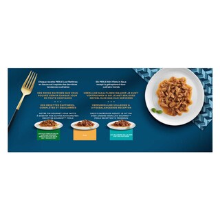 Gourmet | Perle | Aliment Chat | Adulte | Filettines | Mix 