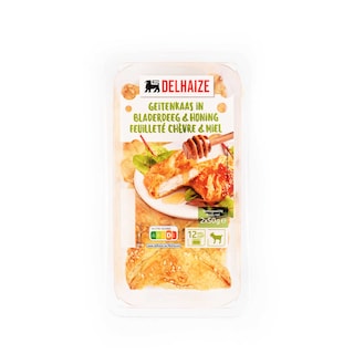 Delhaize | Fromage de chèvre | Feuilletés | Miel 100 gr