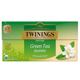 Twinings | Thee | Groen | Jasmijn | Zakjes 40 gr