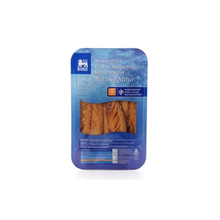 Delhaize | Filet de maquereau | Nature-Fumé 