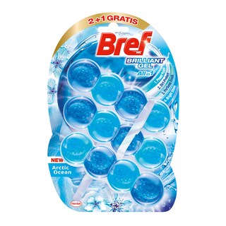 Bref WC | WC Blok | Gel | Turquoise | 2+1 