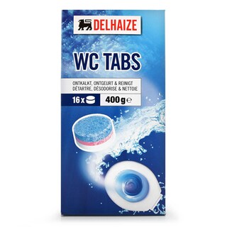 Delhaize | Wc | Schoonmaaktabletten 16 st