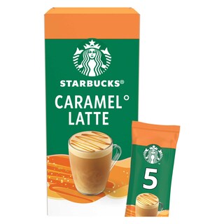 Starbucks | Café Soluble Caramel Latte | 5 sachets 115 gr