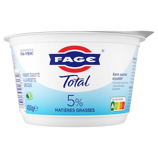 Fage | Total | Yaourt grec authentique | nature | 5% m.g. 