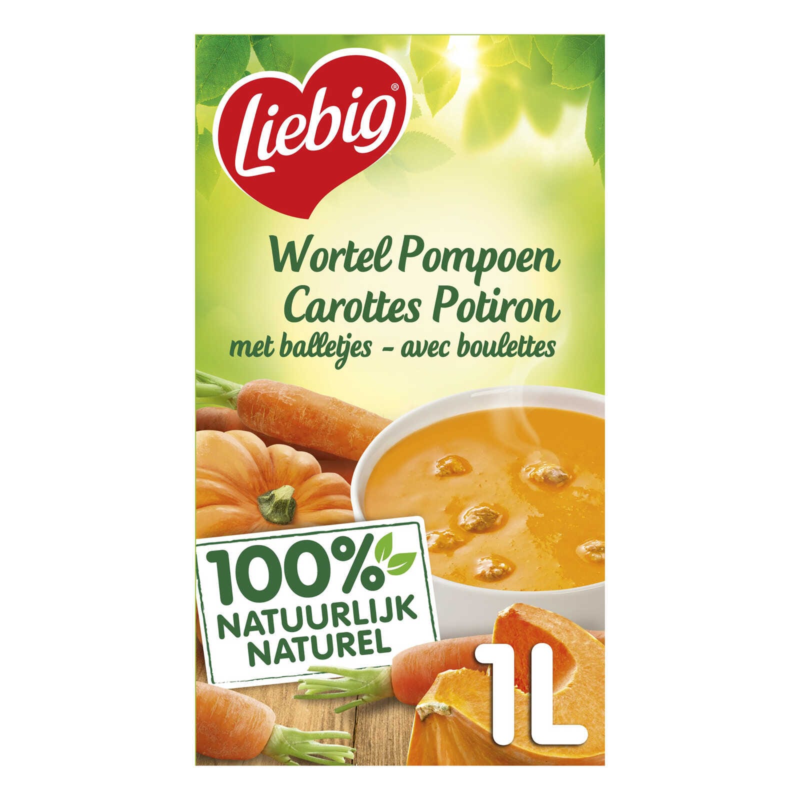 Liebig Soep | Wortelen-Pompoen-Balletjes