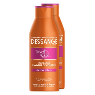 Dessange | Shampooing | Reveil Color | 2x250ml | Promopack + Sticker 