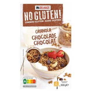 Delhaize | No-Gluten&nbsp;!&nbsp; | Havermout | Chocolade | Cashewnoten 300 gr