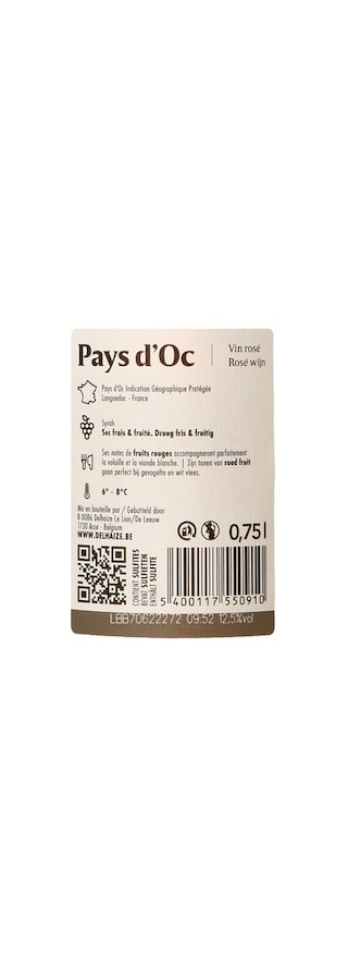 Delhaize | Pays d'Oc | Syrah Rosé 