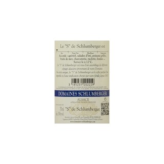 France - Frankrijk | Alsace | S de Schlumberger 2012 Wit 
