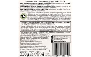 Delhaize | Gouda | Mi-vieux | Tranches 