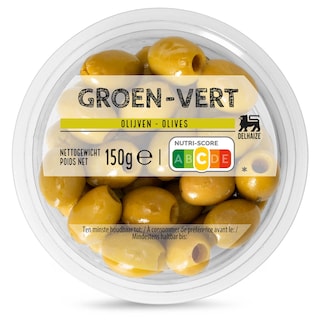 Delhaize | Groene olijven 
