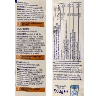 Delhaize | Pasta | Penne Rigate 