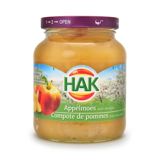 Hak | Appelmoes | Met stukken 