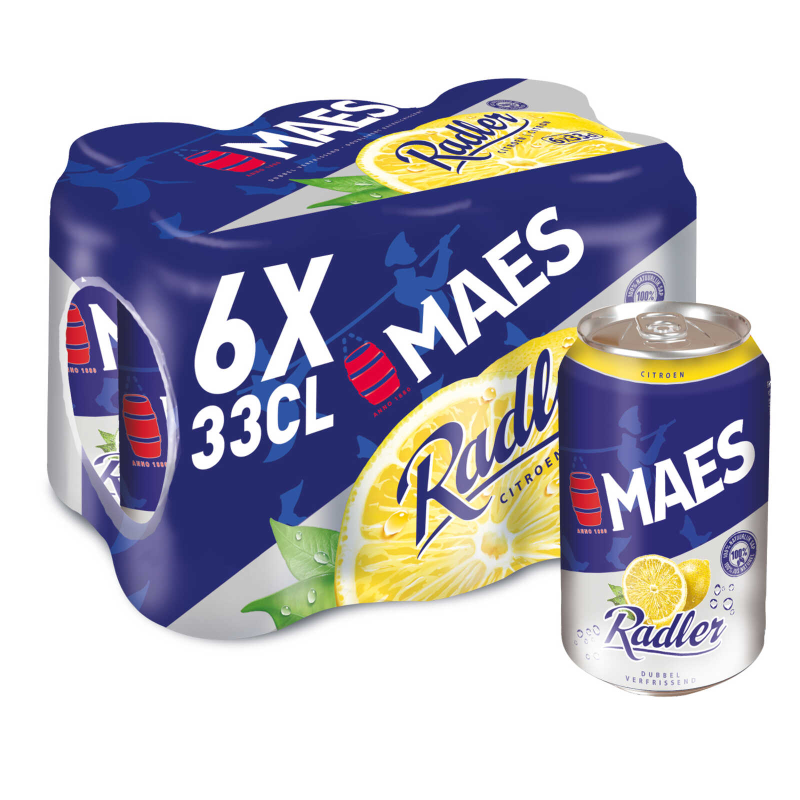 Maes Fruitbier | Citroen | 2% ALC. | Blik