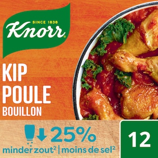 Knorr | Bouillon  | Kip | Minder Zout 