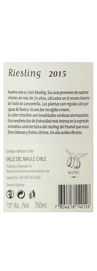Meli | Riesling | 2015 