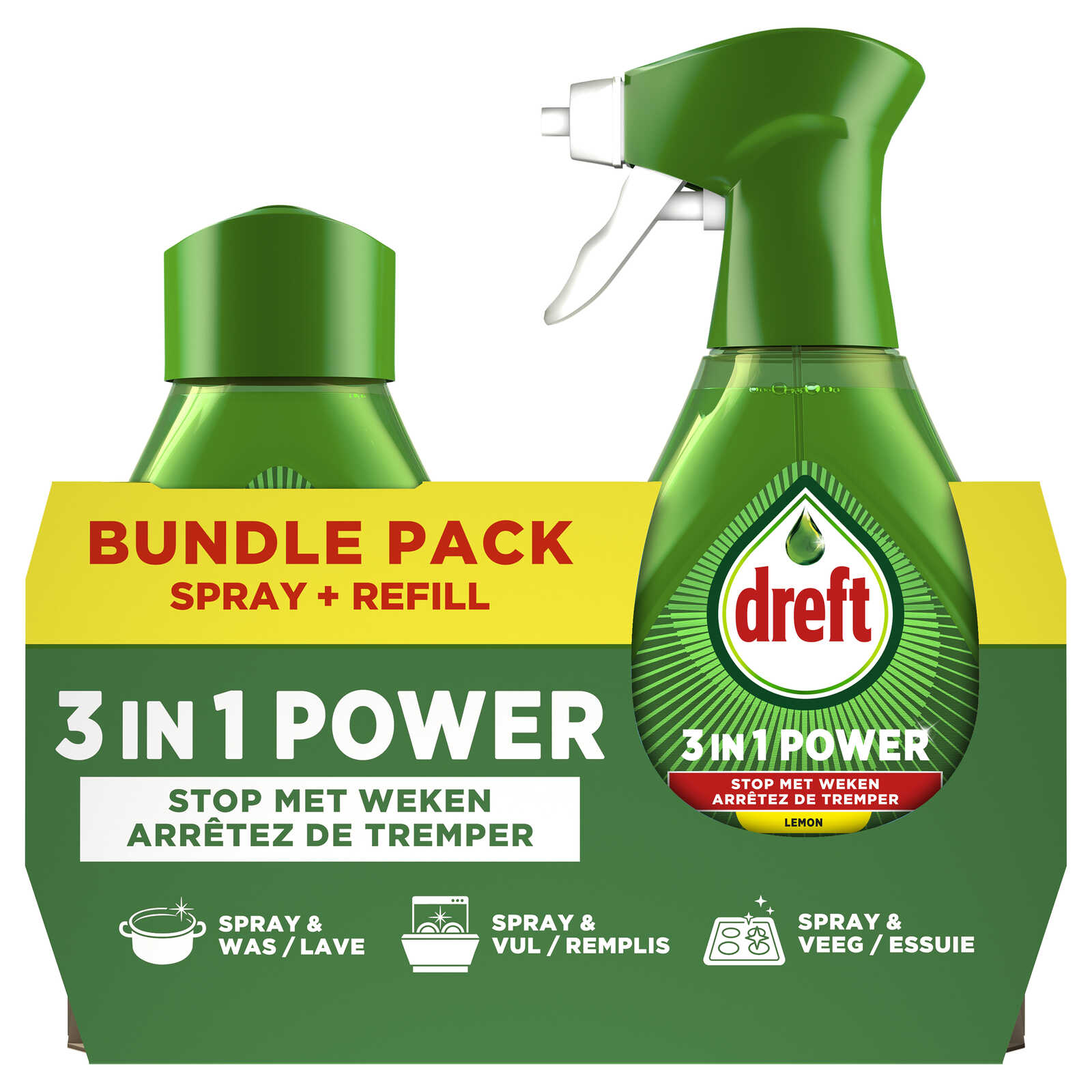 Dreft Afwasmiddel spray | Starterkit | Citroen