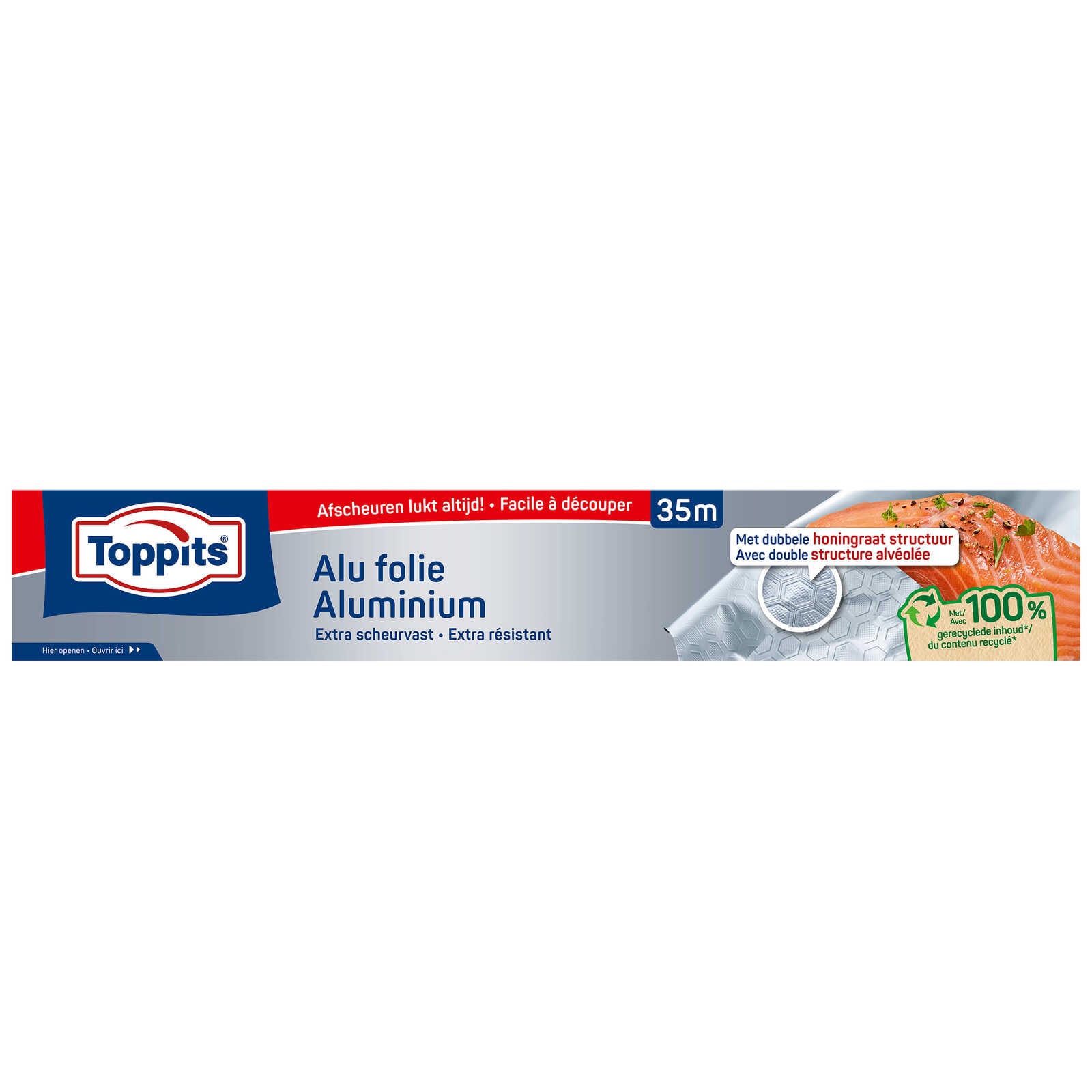 Toppits Foil Aluminium | Easy Cut System | 35m