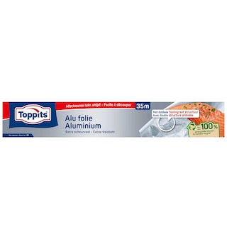 Toppits | Foil Aluminium | Easy Cut System | 35m 
