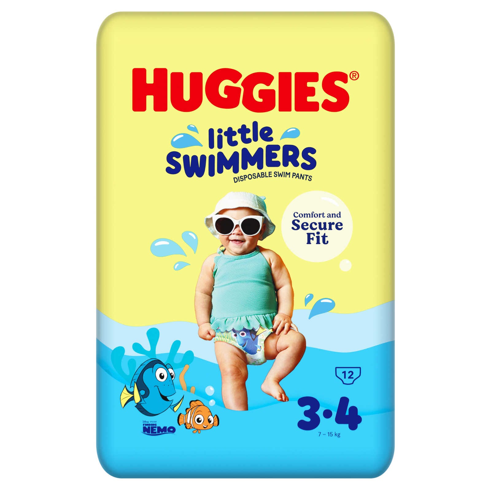 Huggies Zwembroekjes | Wegwerpbaar | Maat 3-4