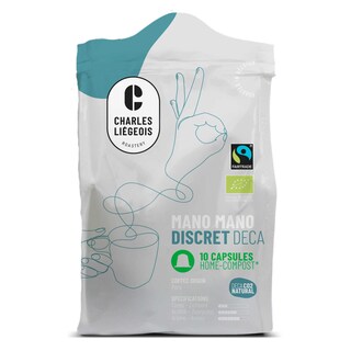 Charles Liégeois | Café | Caps | Fairtrade | Bio 