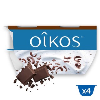Oikos | Yaourt | Entier | Stracciatella 4 x 115 gr