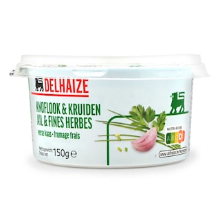 Delhaize | Fromage frais | Ail & fine herbe 