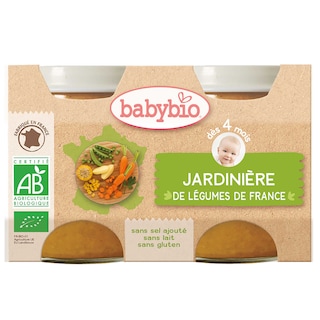 Babybio | Repas | Jardinière de légumes | 4M | Bio 