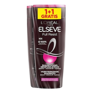 L'Oréal Paris | Elsève | Duopack 2x250ml | Shampoing | Full Resist | 1+1+ Sticker 