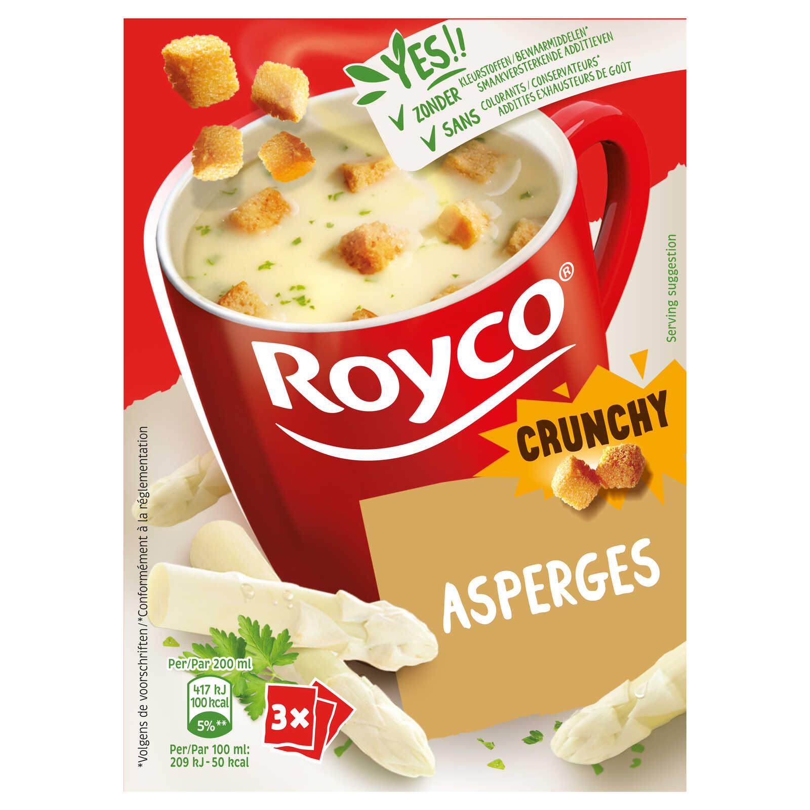 Royco Soep | Asperges | Crunchy