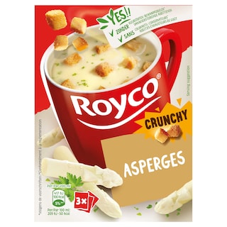 Royco | Soupe | Asperges | Crunchy 