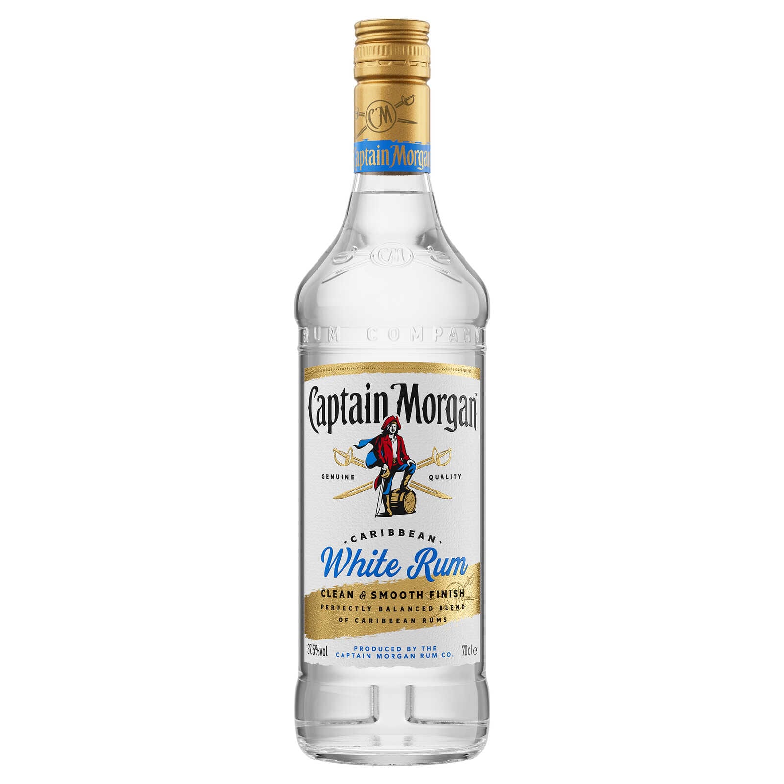 Captain Morgan Witte Rum | 37.5% | 70cl