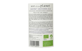France - Frankrijk | Midi de la France - Languedoc | Best Of Our Planet Cabernet Sauvignon 2018 | BIO 