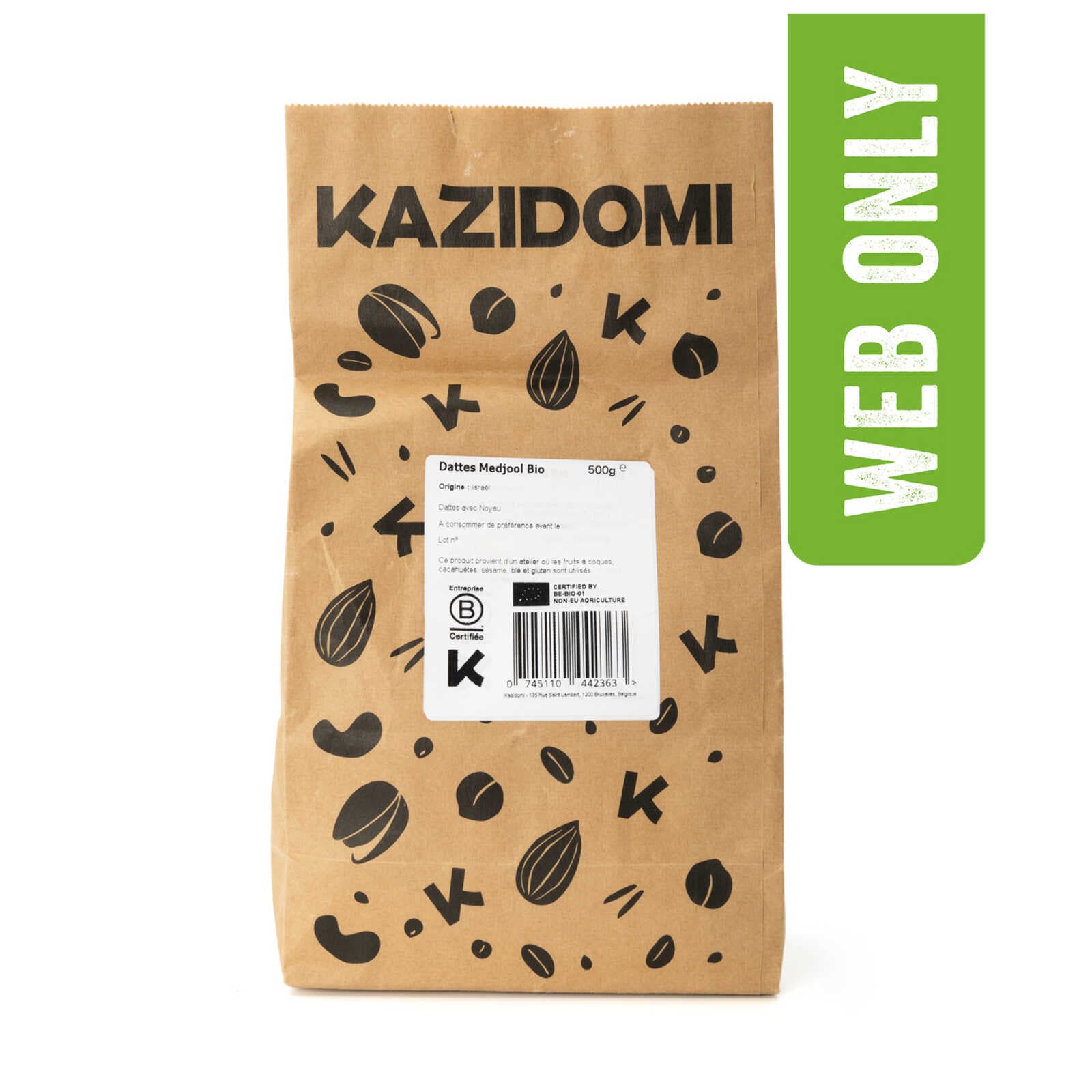 Kazidomi Medjoul dadels | Bio