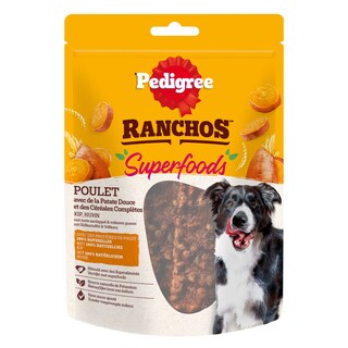 Pedigree | Ranchos | Snacks Chien | Friandises |Superfood Poulet 