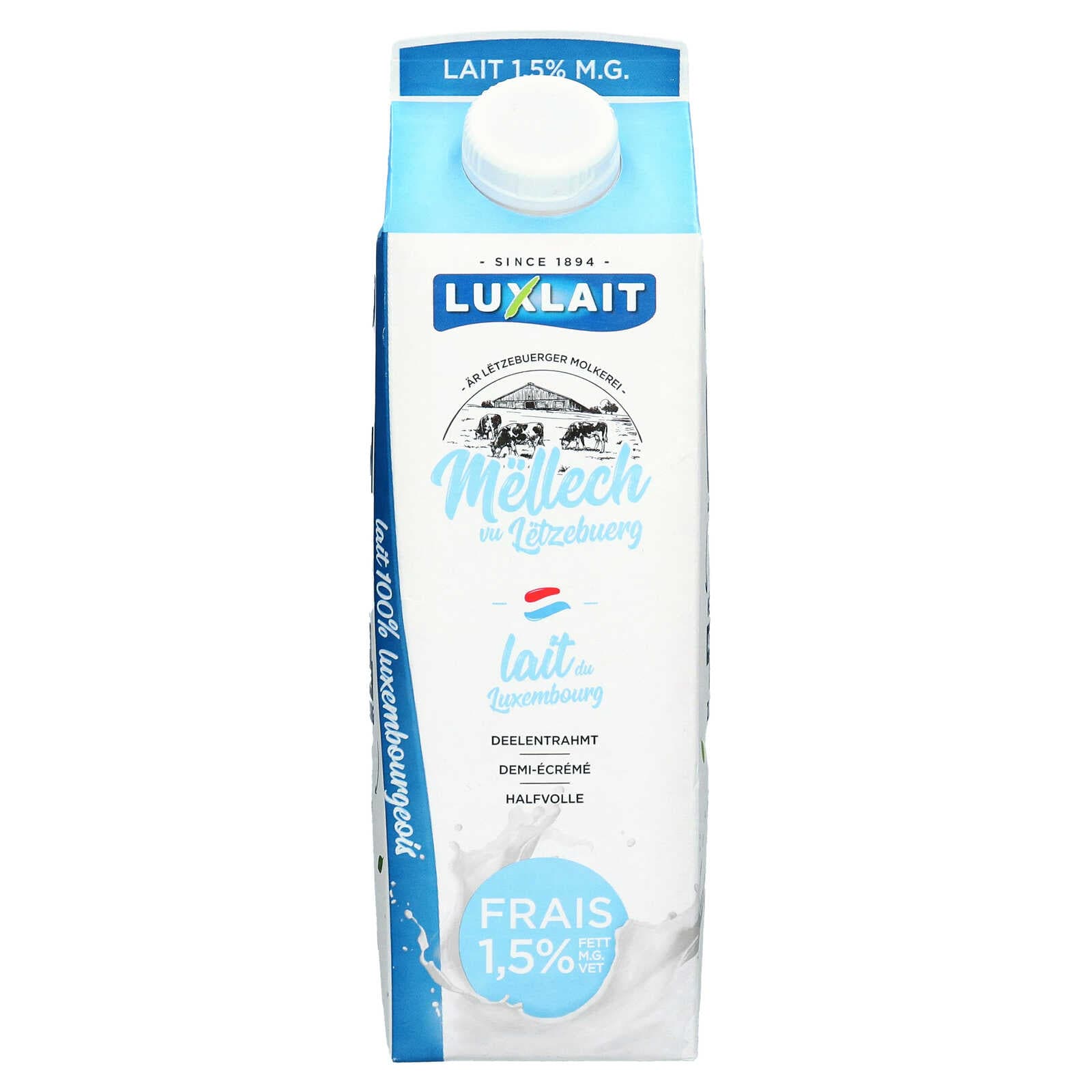 Luxlait Melk | Vers | 1.5 VG