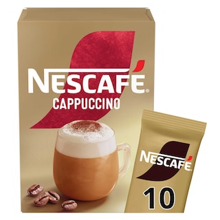 Nescafé | Gold | Cappuccino | Café soluble | 10 sticks 140 gr