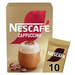 Nescafé | Gold | Cappuccino | Café soluble | 10 sticks 140 gr