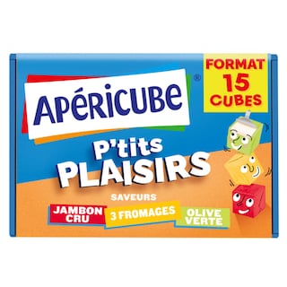 Apéricube | Aperitief kaas | Multisaveurs | 15c 78 gr